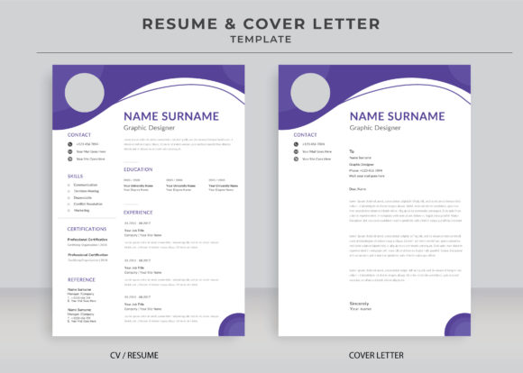 Download Resume and Cover Letter Template - Resume and cover letter template Collection