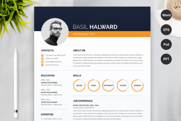 Download Resume Template / CV - Premium Resources