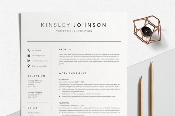 Download Creative Resume Template Word - Premium Bundle